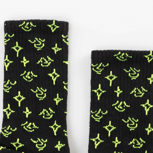 Segunda imagem do produto Meia Cano Alto Smiley 39 Ao 44