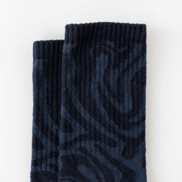 Segunda imagem do produto Meia Cano Alto Wavy 34 Ao 48