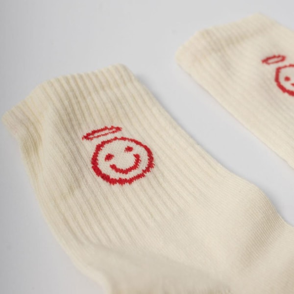 Segunda imagem do produto Meia Cano Médio Peach 39 Ao 44