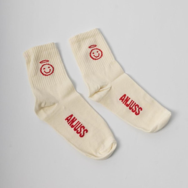 Meia Cano Médio Peach 39 Ao 44