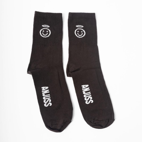 Meia Cano Médio Peach 39 Ao 44