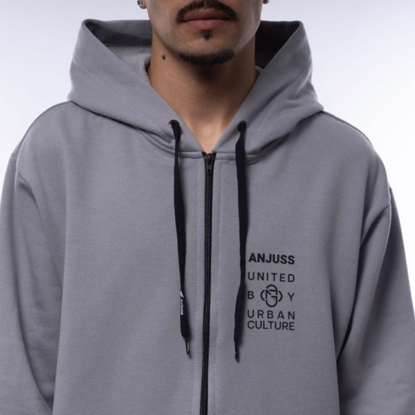 Segunda imagem do produto Moletom Aberto Masculino Frost