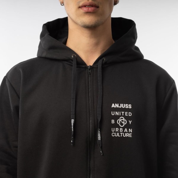 Segunda imagem do produto Moletom Aberto Masculino Frost