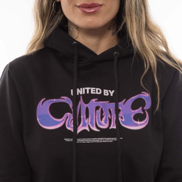 Segunda imagem do produto Moletom Canguru Feminino Edged