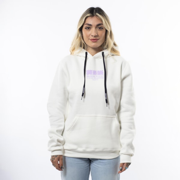 Moletom Canguru Feminino Flowers