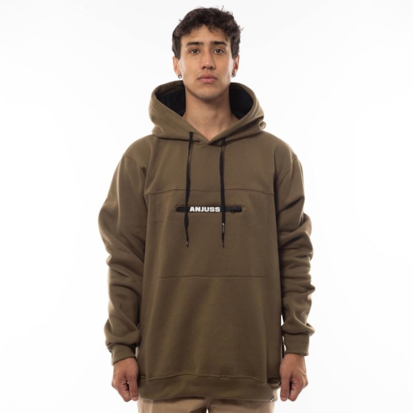 Moletom Canguru Ziper Forefront