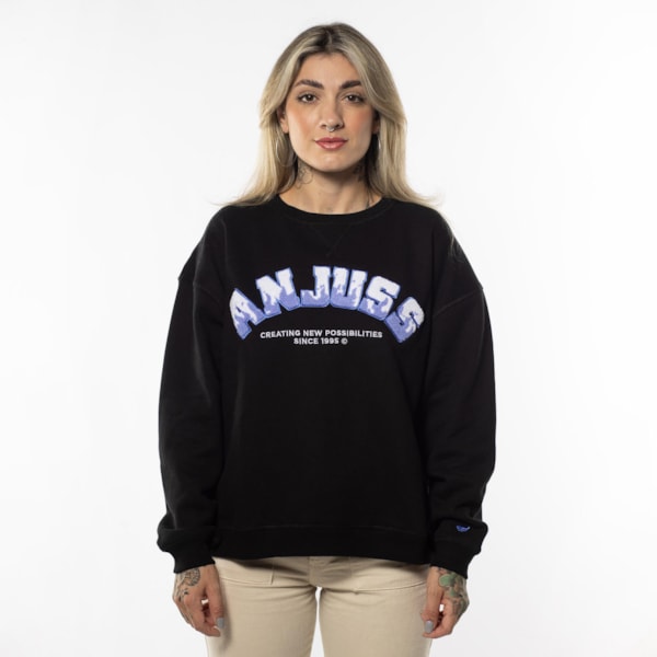 Moletom Careca Feminino Básico Possibility