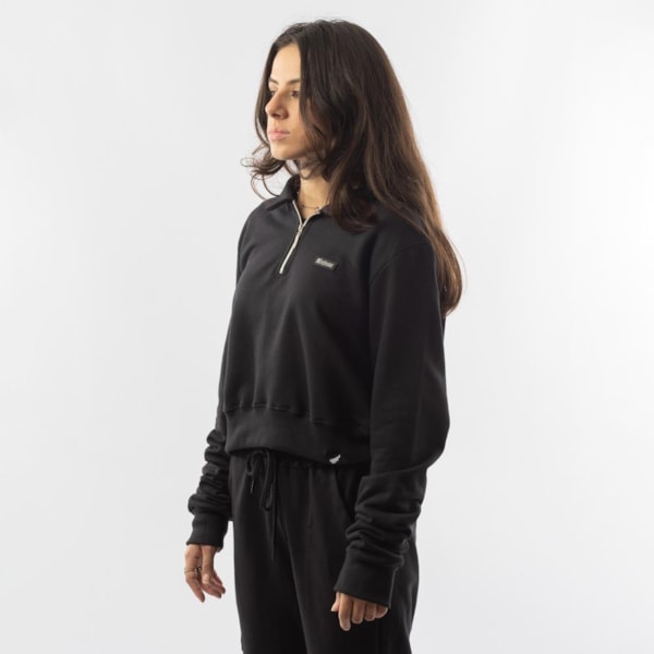 Segunda imagem do produto Moletom Cropped Feminino Classy