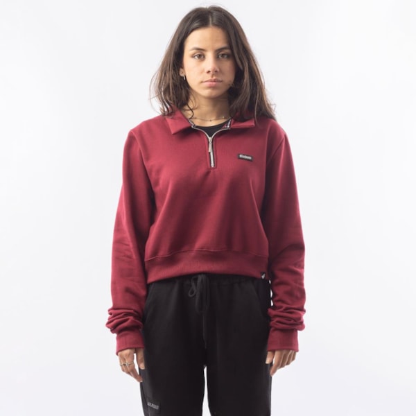 Moletom Cropped Feminino Classy