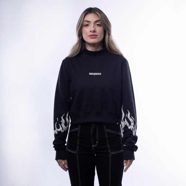 Moletom Cropped Spark