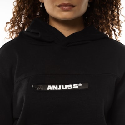 Segunda imagem do produto Moletom Feminino Cropped Canguru Forefront