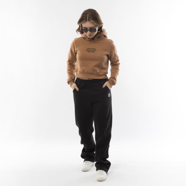 Segunda imagem do produto Moletom Feminino Cropped Powerful