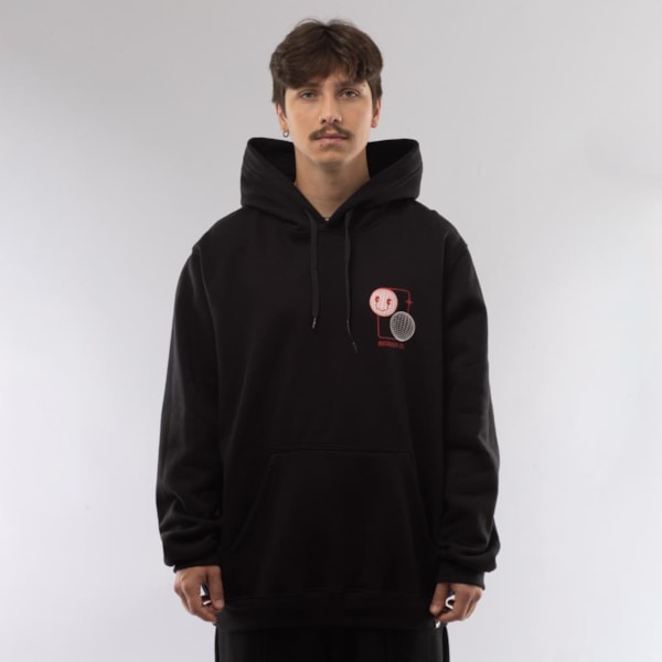 Moletom Masculino Canguru Plum