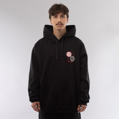 Moletom Masculino Canguru Plum