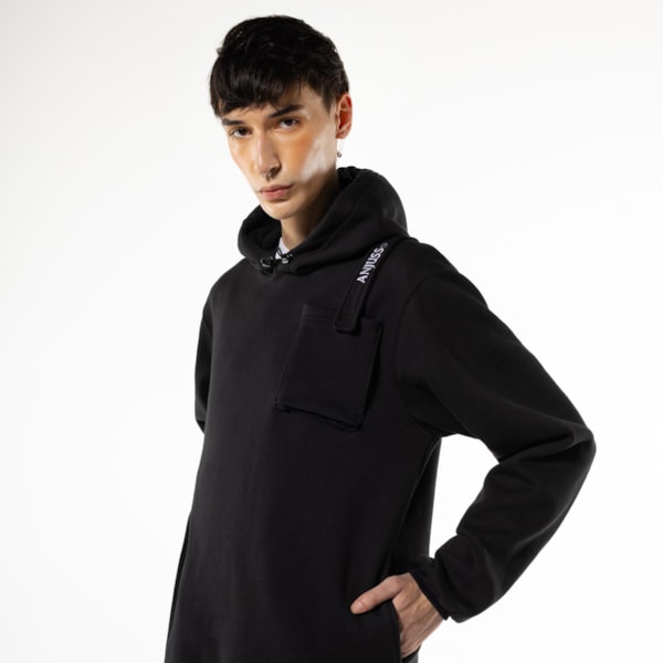 Segunda imagem do produto Moletom Unisex Com Touca Beaver