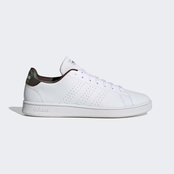 Tênis Adidas Advantage Base Bco/Camu