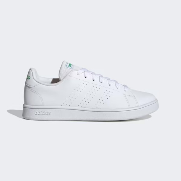 Tênis Adidas Advantage Bco/Verde