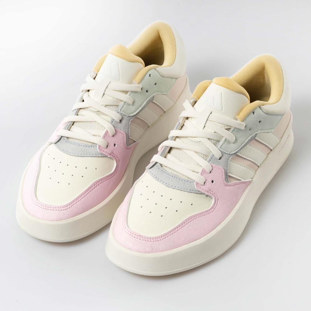 Tenis Adidas Court 24 Off White/Rosa
