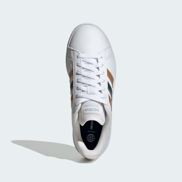 Segunda imagem do produto Tênis Adidas Court Base Bco/Az/Dou