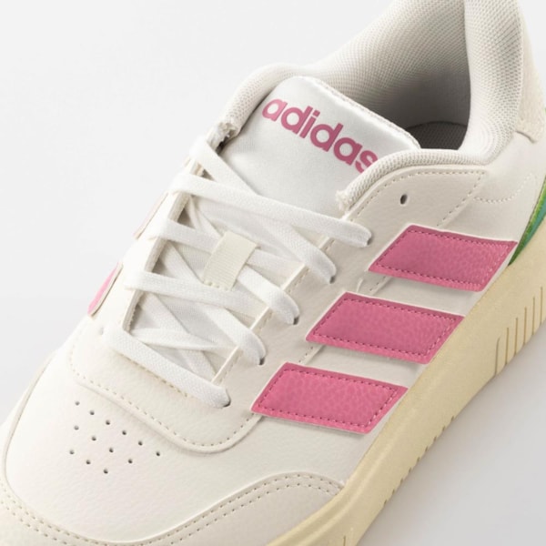 Segunda imagem do produto Tênis Adidas Courtblock Bold Branco/Rosa
