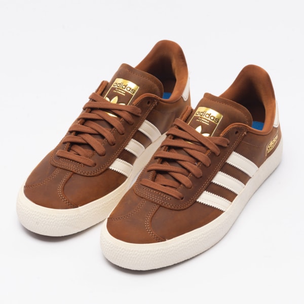Tênis Adidas Gazelle Adv Marrom/Branco