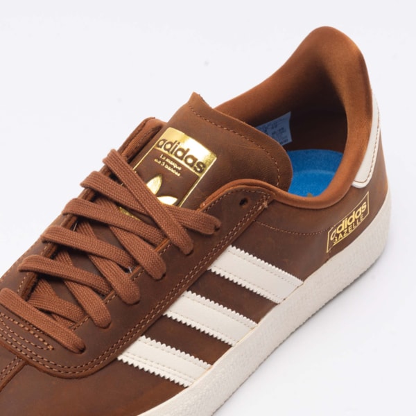 Segunda imagem do produto Tênis Adidas Gazelle Adv Marrom/Branco