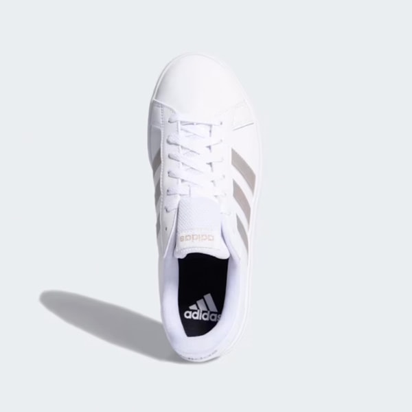 Segunda imagem do produto Tênis Adidas Grand Court b 2.0 Bco/Prata