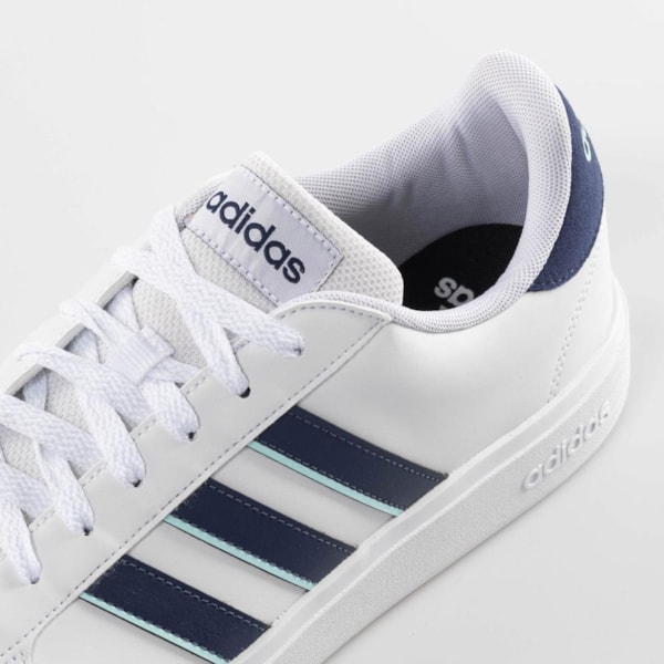 Segunda imagem do produto Tênis Adidas Grand Court Base 2.0 Bco/Az