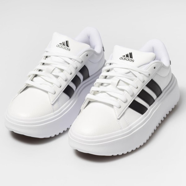 Tênis Adidas Platform Bco/Pto