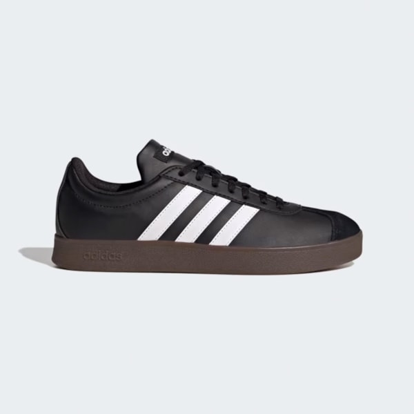 Tênis Adidas Vl Court Base Pto/Bco