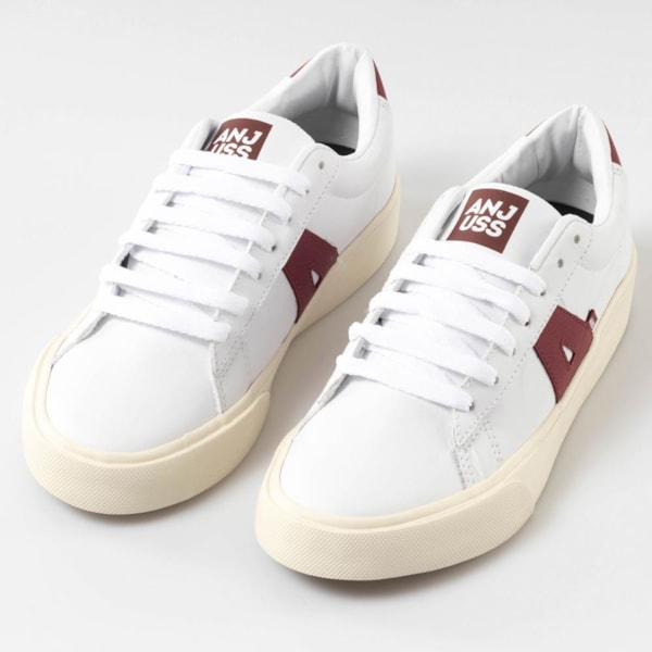 Tênis Anjuss Arcadia Bco/Vermelho