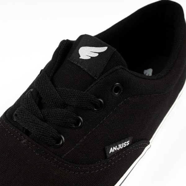 Segunda imagem do produto Tênis Anjuss Kicks Preto/Bco/Pto