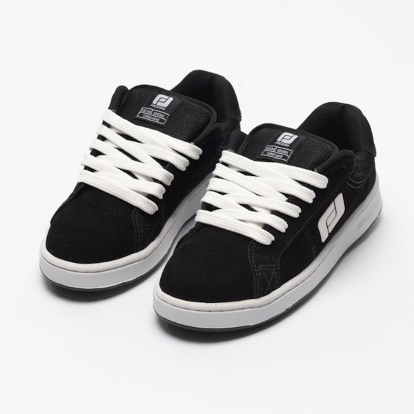 Tenis Freeday Jab Lite Camurca Pto/Bco