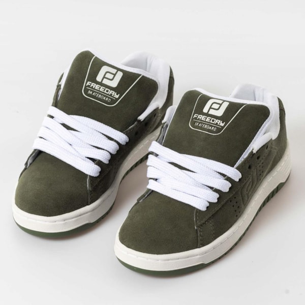 Tênis Freeday Jab Vd.Militar/Bco