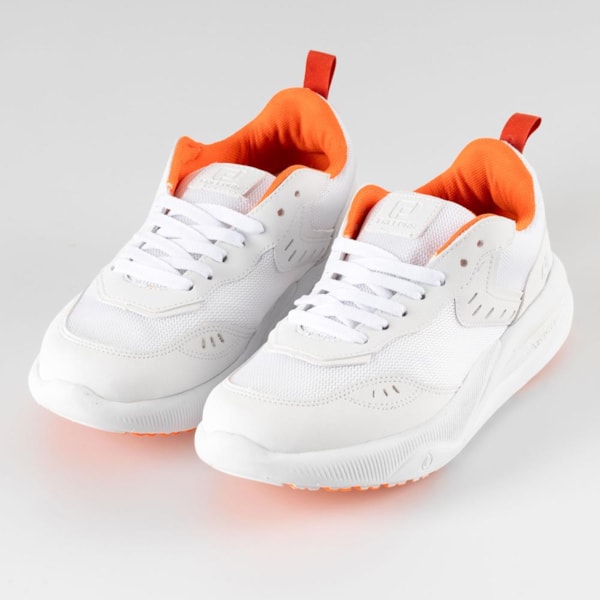 Tênis Freeday Tracksuit s Bco/Laranja