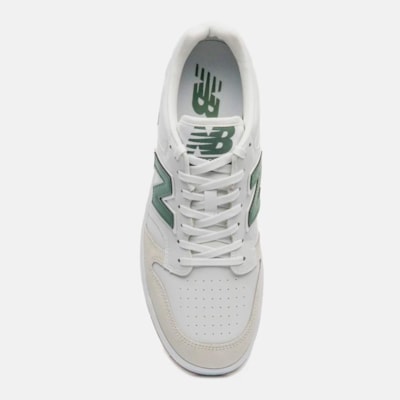 Segunda imagem do produto Tênis New Balance 480 Low Masc Mix Bco