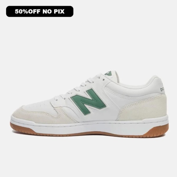 Tênis New Balance 480 Low Masc Mix Bco