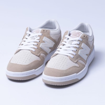 Tenis New Balance 480 Low Masculino Bege