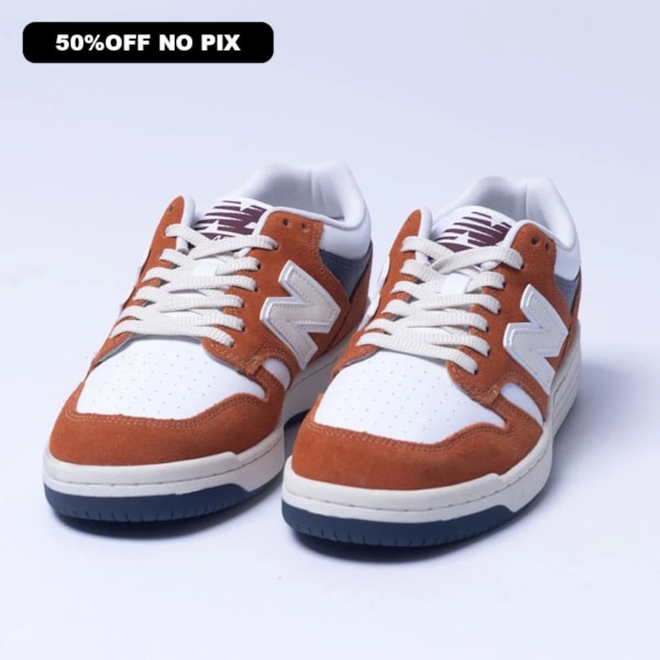 TENIS NEW BALANCE 480 LOW MASCULINO CAMURÇA