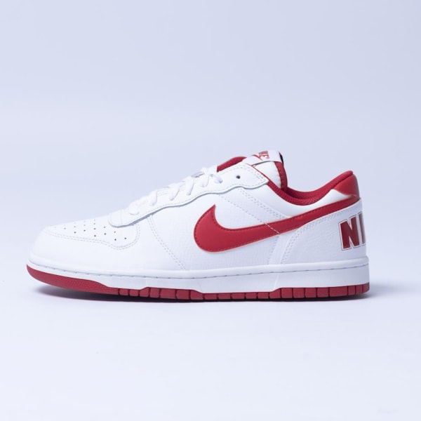 Segunda imagem do produto Tênis Nike Big Low 12 Bco/Vermelho