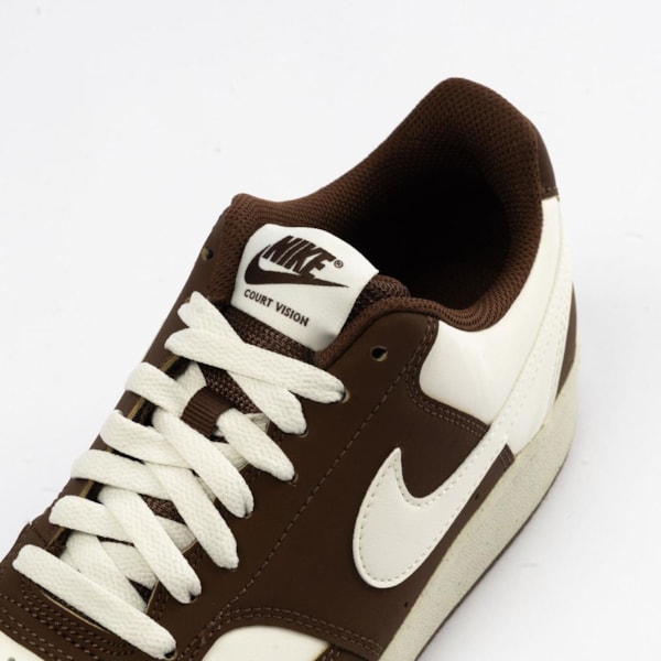 Segunda imagem do produto Tênis Nike Court Vision Low Bco/Marrom