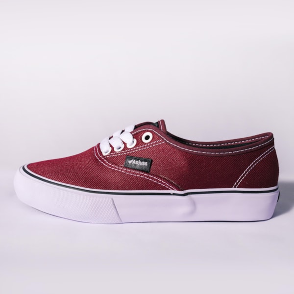 Tênis Ride Lt Bordo/Bco